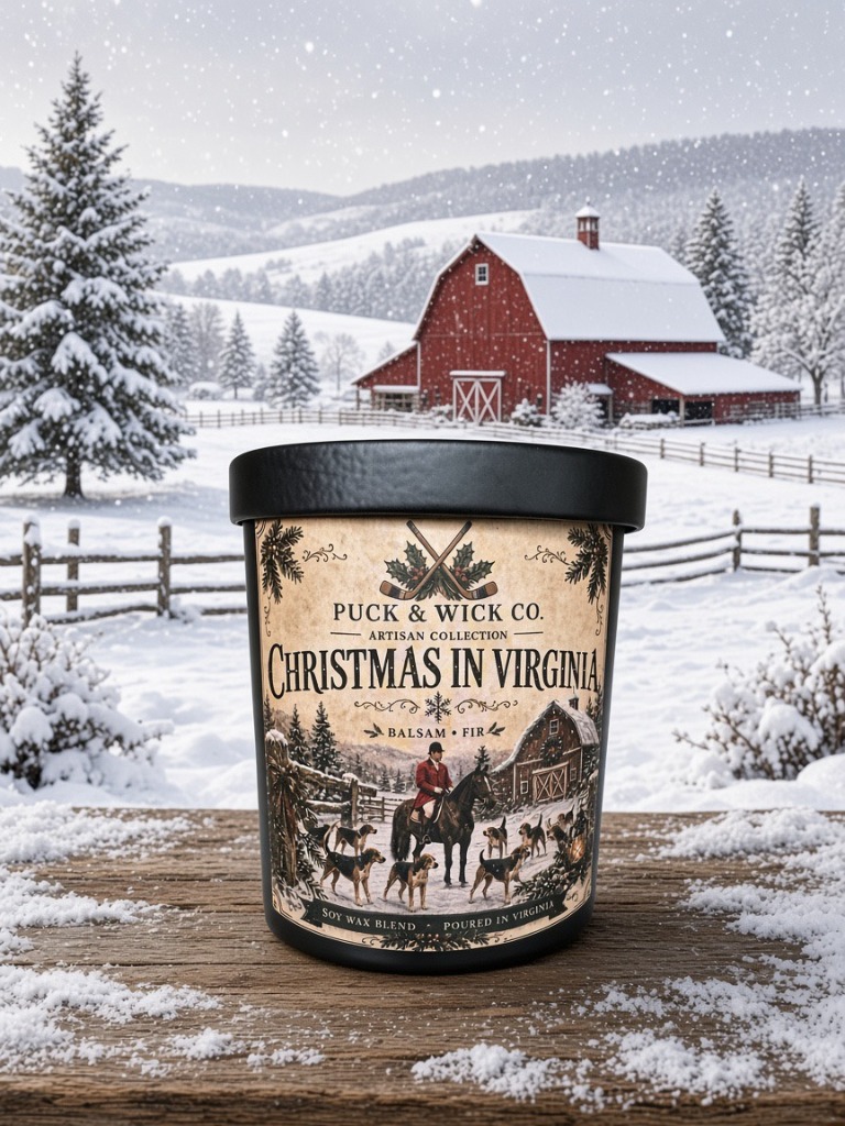 “Fox Hunt & Hounds” Balsam Fir Candle